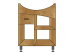 Bathroom set Astoria 6 Maxi-Furniture White smooth (13017) - Bathroom Cabinets Product photo Bathroom set Astoria 6 Maxi-Furniture White smooth (13017)