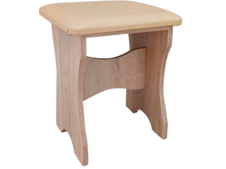 Soft kitchen stool MAXI-FURNITURE (upholstery fabric or leatherette category 2) Oak sonoma (10044)