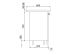 Cabinet with four drawers with top category 1 (stock program) 0.6 MAXI-FURNITURE (10690) - Kitchen Sections Product photo Cabinet with four drawers with top category 1 (stock program) 0.6 MAXI-FURNITURE (10690)