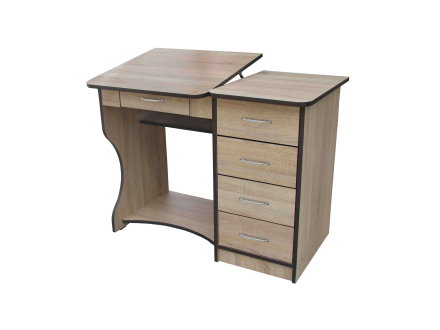 Table for laptop SDN 5 MAXI-FURNITURE Oak sonoma (9781)