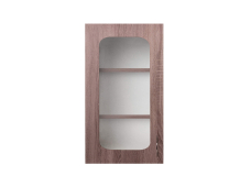 Wall cabinet-showcase (single-door) (glass 4 mm) High 0.4 MAXI-FURNITURE (5103620)