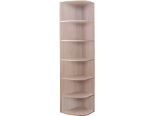 Regal (corner ending) for the sliding wardrobe Fairy Tale 300*2400*620 MAXI-FURNITURE RS Ekko Walnut (5102502)