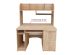 Product photo Computer table Contour MAXI-FURNITURE Oak sonoma (9168)