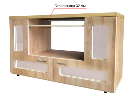 TV cabinet Sirius (plus) MAXI-FURNITURE Oak sonoma (8824)