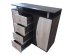 Product photo Chest of drawers Marius (plus) MAXI-FURNITURE Wenge magic/Oak sonoma (8861)