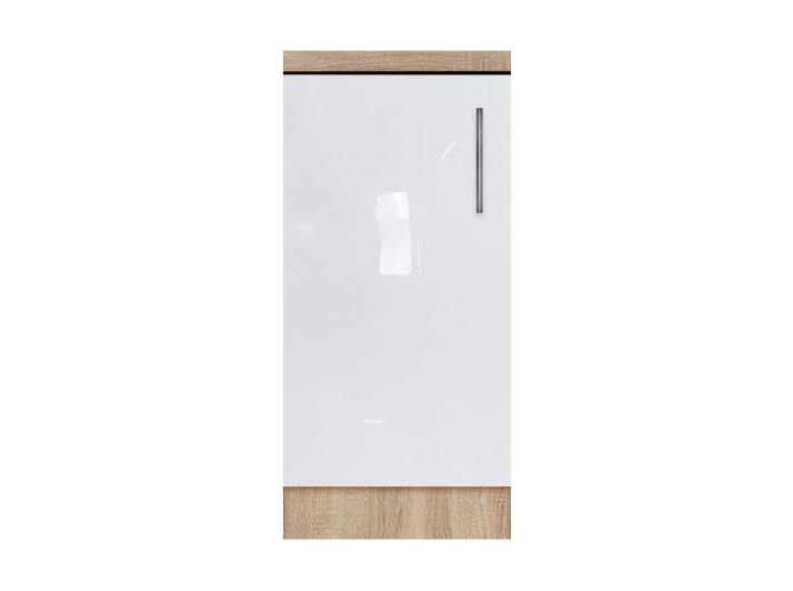 Product photo One-door cupboard without drawers with top category 1 (warehouse program) with painted MDF facades width 500 MAXI-FURNITURE (5102397)