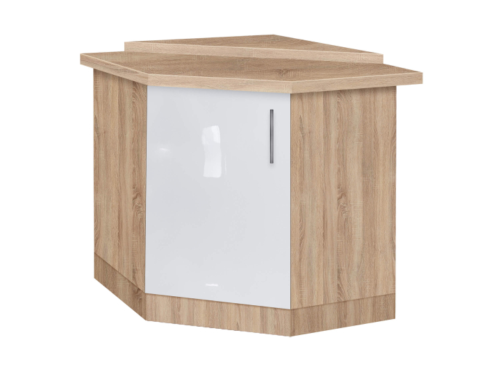 Product photo Corner kitchen cabinet No. 1 with a worktop of the 1st category (stock program) with painted MDF facades MAXI-FURNITURE (5102484)