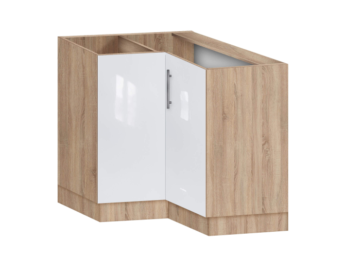 Product photo Corner kitchen cabinet No. 2 without countertop with painted MDF facades MAXI-MEBEL (5102490)