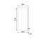 Product photo Wall-mounted drying cabinet (two-door) with painted MDF facades width 700 MAXI-FURNITURE (5102243)