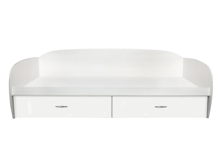Batumi NEW bed with painted MDF facades MAXI-FURNITURE (for mattress 1900 x 1200) White smooth (5103068) Batumi NEW bed with painted MDF facades MAXI-FURNITURE (for mattress 1900 x 1200) White smooth (5103068)
