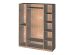 Product photo Wardrobe series Barbara MAXI-FURNITURE Oak sonoma (10892)