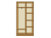 Product photo Wardrobe with shelves MDF lining decor (700x2000x520) MAXI-FURNITURE Alder (12618)