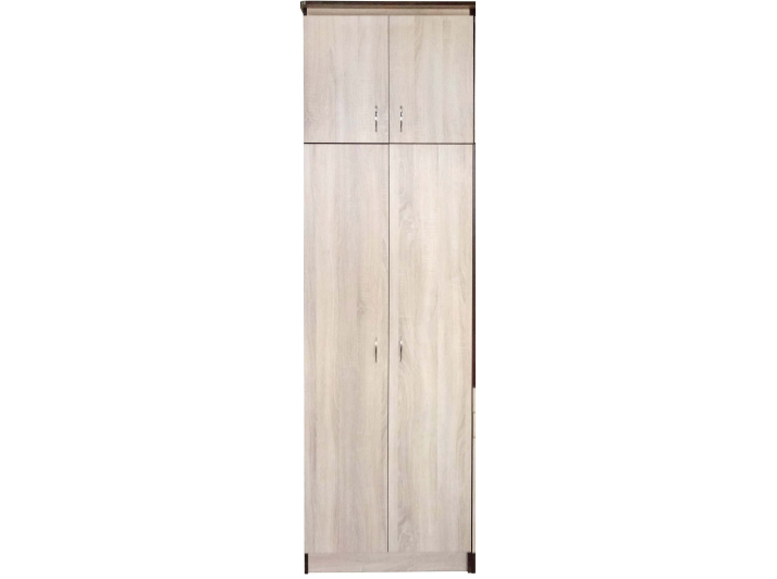 Фото товара Прихожая Кармен Шкаф 0,7м 2-х-дверный (плюс) МАКСИ-МЕбель Дуб сонома (10901)