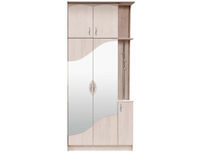 Hallway Karina-Luna (Section 1.05m) (plus) MAXI-FURNITURE Milk oak (5103318)