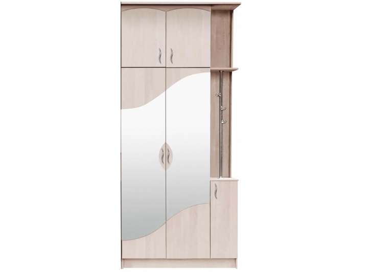 Hallway Karina-Luna (Section 1.05m) (plus) MAXI-FURNITURE Milk oak (5103318) Hallway Karina-Luna (Section 1.05m) (plus) MAXI-FURNITURE Milk oak (5103318)