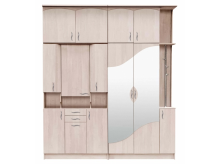 Entrance hall Karina-Luna (plus) MAXI-FURNITURE Milk oak (5103314)