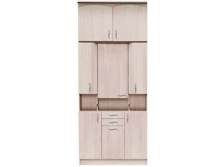 Entrance hall Karina-Luna (Wardrobe 1.0m) (plus) MAXI-FURNITURE Milk Oak (5103316)