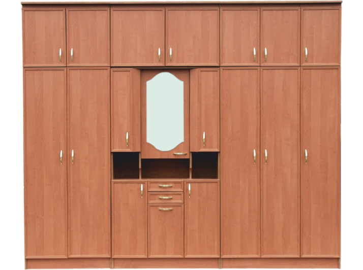 Entrance hall Palmyra MDF lining decor (plus) MAXI-FURNITURE Hazelnut (12607) - Wall Systems Product photo Entrance hall Palmyra MDF lining decor (plus) MAXI-FURNITURE Hazelnut (12607)