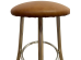 Stool Lito (chrome) MAXI-FURNITURE (upholstery category 2 fabric, leatherette) (5103637)