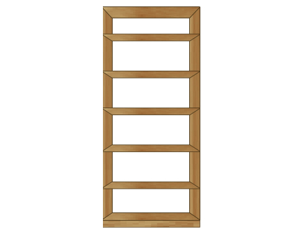 Wardrobe-showcase Eureka Wenge magic/Oak dairy MAXI-FURNITURE (9382)