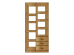 Product photo Document cabinet MAXI-FURNITURE (3 doors + 3 drawers) type N (800x2000x450) Wenge magic/Oak milky (8786)