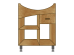 Bathroom set Astoria 6 Maxi-Furniture White smooth (13017) - Bathroom Cabinets Product photo Bathroom set Astoria 6 Maxi-Furniture White smooth (13017)