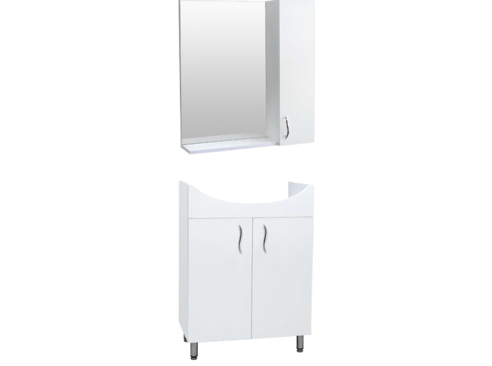 Bathroom set Astoria 2 Maxi-Furniture White smooth (5103635)